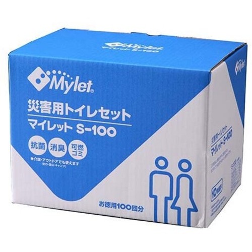 災害用トイレセット　マイレット　Ｓ－１００　１４０１