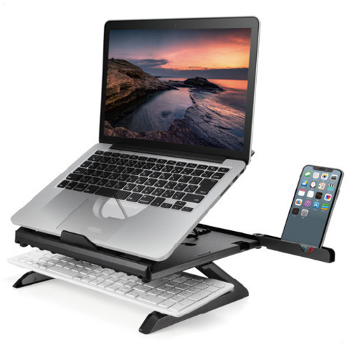 ノートＰＣスタンド／８段階／９．５ｃｍ／ブラック