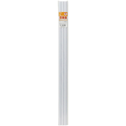テープ付ＡＢＳモール　２号　（ホワイト）　１０Ｐ　Ｍ－Ｔ１２１０Ｐ（Ｗ）　■お取り寄せ品