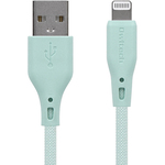 Ｌｉｇｈｔｎｉｎｇケーブル／シリコン／１．５ｍ／アイスミントブルー　ＯＷＬ－ＣＢＳＲＬＡ１５－ＩＢ　■お取り寄せ品