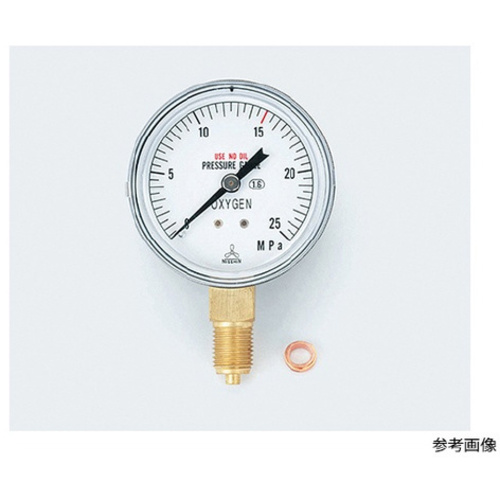 ＴＡ３８０ＧＡ－２　酸素調整器用ゲージ　【お取り寄せ品】１３営業日以内届