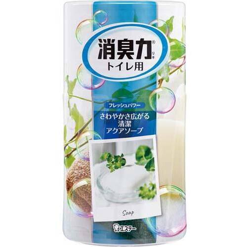 トイレの消臭力　アクアソープ　４００ｍｌ×３