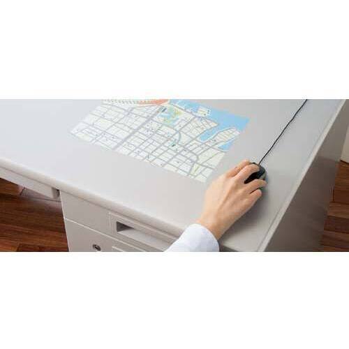 【超ＳＡＬＥ対象品】デスクマット　半透明／中厚　下敷無　６００&times;４５０