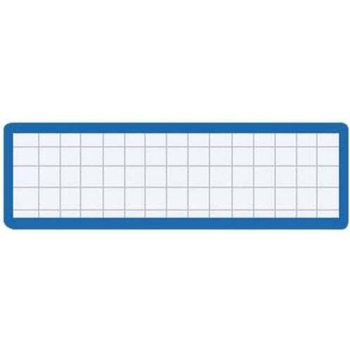 マグネット見出し１９&times;７５ｍｍ青　１０枚入