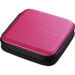 ブルーレイディスク対応セミハードケース（２４枚収納・ピンク）　■お取り寄せ品