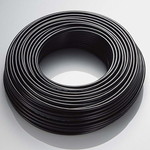 屋外用ＬＡＮケーブル（Ｃａｔ５Ｅ）／１００ｍ／ブラック　■お取り寄せ品