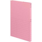 ケースファイル－ＦＳ色板紙Ａ４　ピンク×５冊