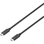 ＵＳＢ３．２　Ｇｅｎ２　Ｃ－Ｃ　ＰＤ５Ａ対応ケーブル　０．５ｍ　ブラック　ＢＵ３ＣＣ５Ｐ０５ＢＫ　■お取り寄せ品