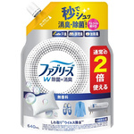 ファブリーズＷ除菌　無香料詰替６４０ＭＬ&times;４