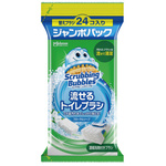 ＳＢ流せるトイレブラシ　フローラルソープ２４個×４