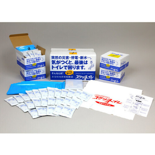 非常時用排便収納袋　スケットイレ　１箱（１００回入）　Ｓ－１００Ｃ