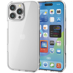 ｉＰｈｏｎｅ　１６　Ｐｒｏ　Ｍａｘ用ハイブリッドケース／ガラス／クリア　ＰＭ－Ａ２４ＤＨＶＣＧ１ＣＲ　■お取り寄せ品