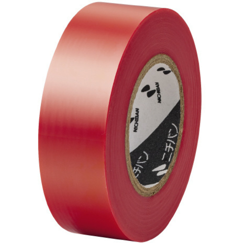 ビニールテープ　１９ｍｍ&times;１０ｍ　赤　&times;１０