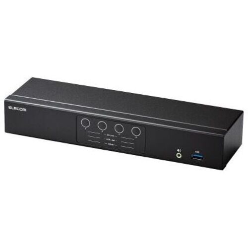 パソコン切替器（ＫＶＭ）／ＨＤＭＩ／４ポート　ＫＶＭ－ＮＨＵＳ４　■お取り寄せ品