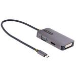 ディスプレイアダプター／ＵＳＢＴｙｐｅ－Ｃ接続／シングルモニター／４Ｋ６０ＨｚＨＤＭＩ／ＤＶＩ／ＶＧＡ　■お取り寄せ品