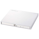 ポータブルＤＶＤドライブ／ＵＳＢ３．２（Ｇｅｎ１）／書込ソフト付／ホワイト　ＬＤＲ－ＰＷＡ８Ｕ３ＣＬＷＨ　■お取り寄せ品