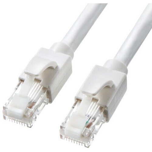 カテゴリ６Ａ　ＬＡＮケーブル（ホワイト・１５ｍ）　ＫＢ－Ｔ６ＡＴＳ－１５Ｗ　■お取り寄せ品