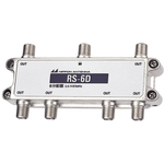 ６分配器　屋内用　ＲＳ－６Ｄ　■お取り寄せ品