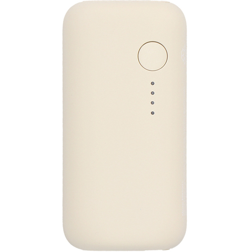 ＭＯＴＴＥＲＵ　モバイルバッテリー　５０００ｍＡｈ　アーモンドミルク　ＭＯＴ－ＭＢ５００１－ＥＣＡＭ　■お取り寄せ品