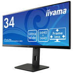 液晶ディスプレイ　３４型／３４４０×１４４０／ブラック　ＸＵＢ３４９３ＷＱＳＵ－Ｂ６　■２営業日内届