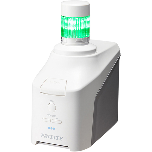 ネットワーク制御信号灯　直径４０ｍｍ／１段／緑／ＡＣアダプタ付属　ＮＨＢ４－１－Ｇ　■お取り寄せ品