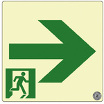 誘導標識　右矢印縦　ＰＳＮ９６１　【お取り寄せ品】９営業日以内届