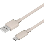 ＵＳＢケーブル／Ａ－Ｃ／１．２ｍ／マッシュルームベージュ　ＯＷＬ－ＣＢＳ１ＭＩＮＡＣ１２－ＢＥ　■お取り寄せ品