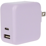 ＭＯＴＴＥＲＵ　ＰＤ６５Ｗ　ＵＳＢ　ＡＣ充電器　ペールアイリス　ＭＯＴ－ＡＣＰＤ６５ＷＵ１－ＰＵ　■お取り寄せ品