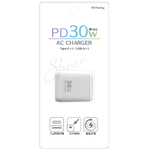 トライプラニング　ＵＳＢ　ＡＣ充電器　ＰＤ３０Ｗ　ホワイト　ＴＲＰ－ＡＣ３０Ａ１Ｃ１０１－ＷＴ　■お取り寄せ品