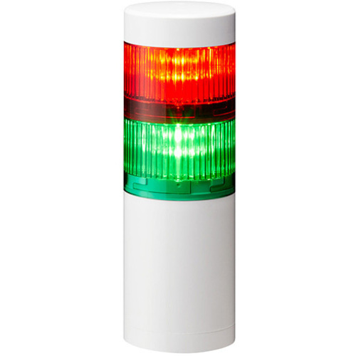 ＬＲ６シグナル・タワー積層信号灯&Phi;６０　ＬＲ６－２０２ＷＪＮＷ－ＲＧ　■お取り寄せ品