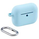 ＡｉｒＰｏｄｓ　Ｐｒｏ　３対応シリコンケース／カラビナ付／ブルー　ＡＶＡ－ＡＰ０７ＳＣＢＵ　■お取り寄せ品