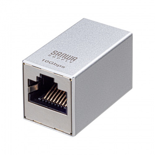 ＲＪ－４５中継アダプタ（Ｃａｔ７・ＳＴＰ）　ＡＤＴ－ＥＸ－７ＳＴＰ２　■お取り寄せ品