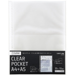 Ｃｏｌｌｅｌクリヤーポケット＜Ａ４＋Ａ５＞Ａ４Ｘ３　【お取り寄せ品】６営業日以内届