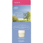 消臭力クルマ　ｆｅｅｌＵ　ゲル　つけかえ　Ｅサボン