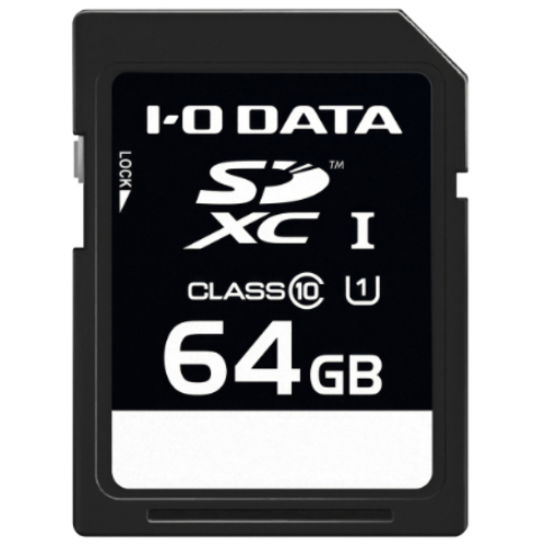 ＵＨＳ－Ｉ　ＵＨＳ　スピードクラス１対応　ＳＤメモリーカード　６４ＧＢ　ＳＤＵ１－６４Ｇ／ＮＣ　■お取り寄せ品