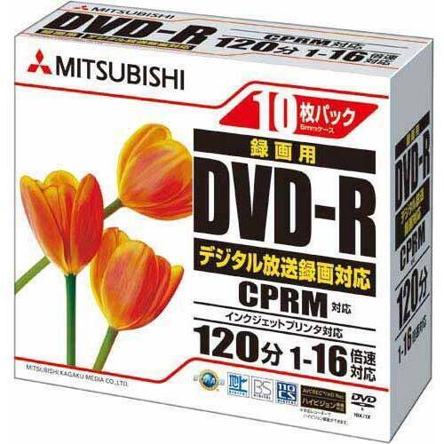 ＤＶＤ－Ｒ録画用　１６倍速　１０枚Ｐ