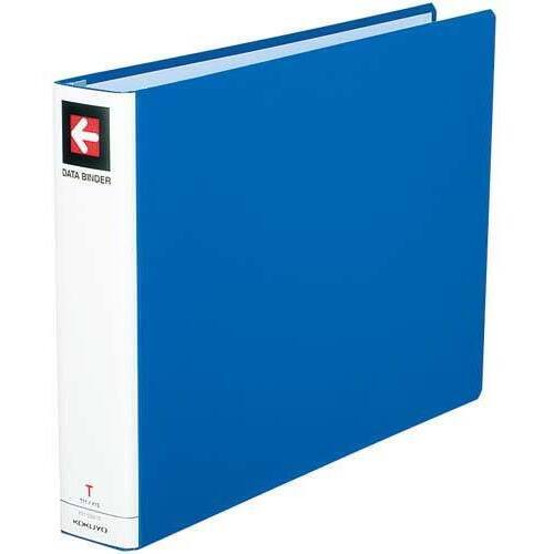 データバインダーＴワイド１１&times;１５　２２穴青１０冊　ＥＢＴ－Ｄ２２１５&times;１０
