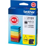 純正インク（大容量）　ＬＣ２１５Ｙ　イエロー