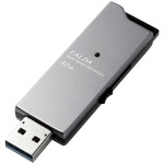 ＵＳＢメモリー／ＵＳＢ３．０対応／スライド式／高速／ＦＡＬＤＡ／３２ＧＢ／ブラック　■お取り寄せ品