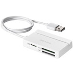 ＵＳＢ２．０　マルチカードリーダー／ライター　スタンダードモデル　ホワイト　■２営業日内届