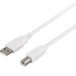 ＵＳＢ２．０ケーブル（Ａ　ｔｏ　Ｂ）　２ｍ　ホワイト　■２営業日内届