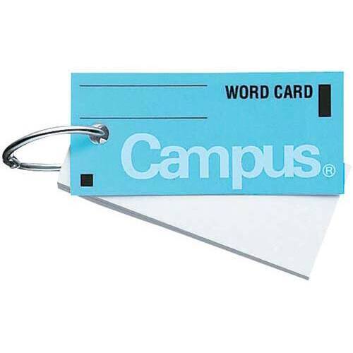 キャンパス単語カード中　青　タン－１０１Ｂ×１０冊