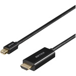 ｍｉｎｉＤＰ－ＨＤＭＩ　変換ケーブル　１ｍ　ブラック　ＢＭＤＰＨＤ１０ＢＫ　■２営業日内届