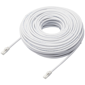 ＬＡＮケーブル／ＣＡＴ６Ａ対応／４０ｍ／ヨリ線／ホワイト　ＬＤ－ＧＰＡＴ／ＷＨ４０／ＲＳ　■２営業日内届