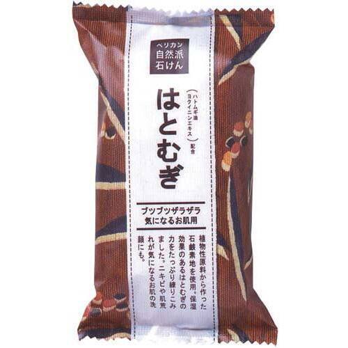 ペリカン自然派石けんはとむぎ