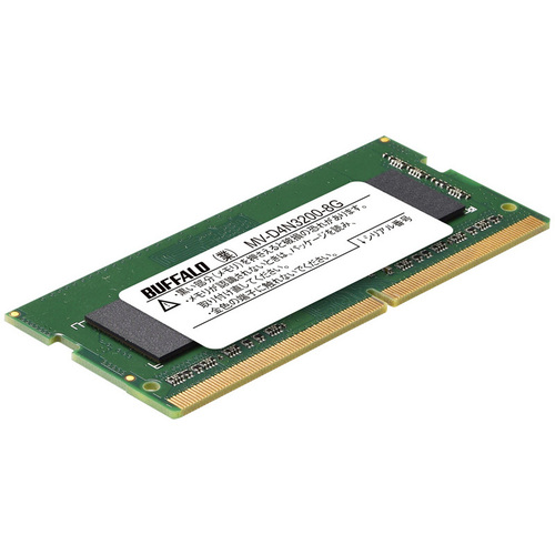 法人向けＰＣ４－２５６００（ＤＤＲ４－３２００）対応　２６０ピン　ＤＤＲ４　ＳＯ－ＤＩＭＭ　８ＧＢ　■２営業日内届