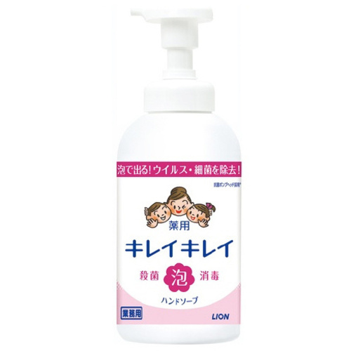 キレイキレイ薬用泡ハンドソープ本体５５０ｍｌ&times;６