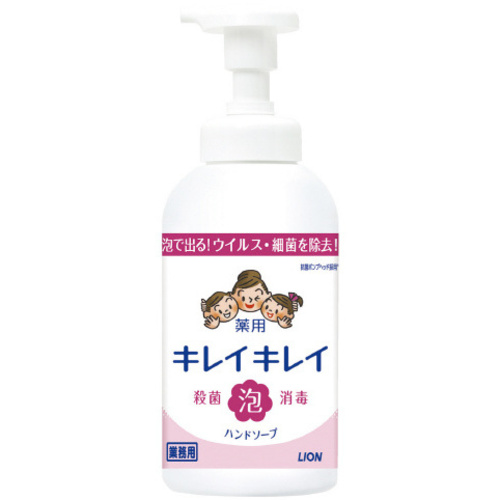 キレイキレイ薬用泡ハンドソープ本体５５０ｍｌ×６