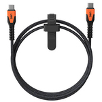 ＵＡＧ製　ＫＥＶＬＡＲ　ＣＯＲＥ　ＵＳＢ－Ｃ　ＴＯ　Ｃ　ＰＯＷＥＲ　ＣＡＢＬＥ　（ブラック／オレンジ）　■お取り寄せ品