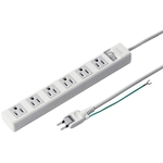 電源タップ（３Ｐ・６個口・２．５ｍ）　ＴＡＰ－Ｎ３６２５ＳＷＮ　■お取り寄せ品